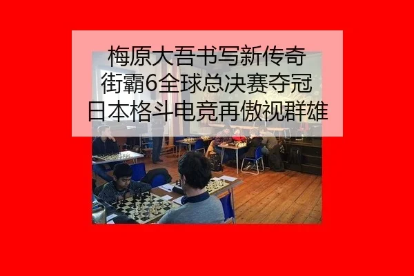 梅原大吾书写新传奇 街霸6全球总决赛夺冠 日本格斗电竞再傲视群雄